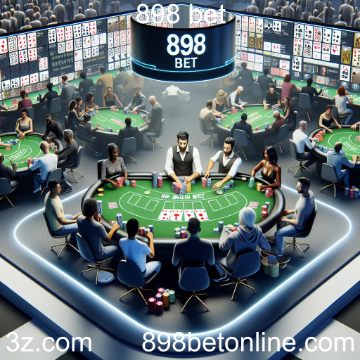 Atração do Pôquer: Estratégia e Diversão no 898 Bet